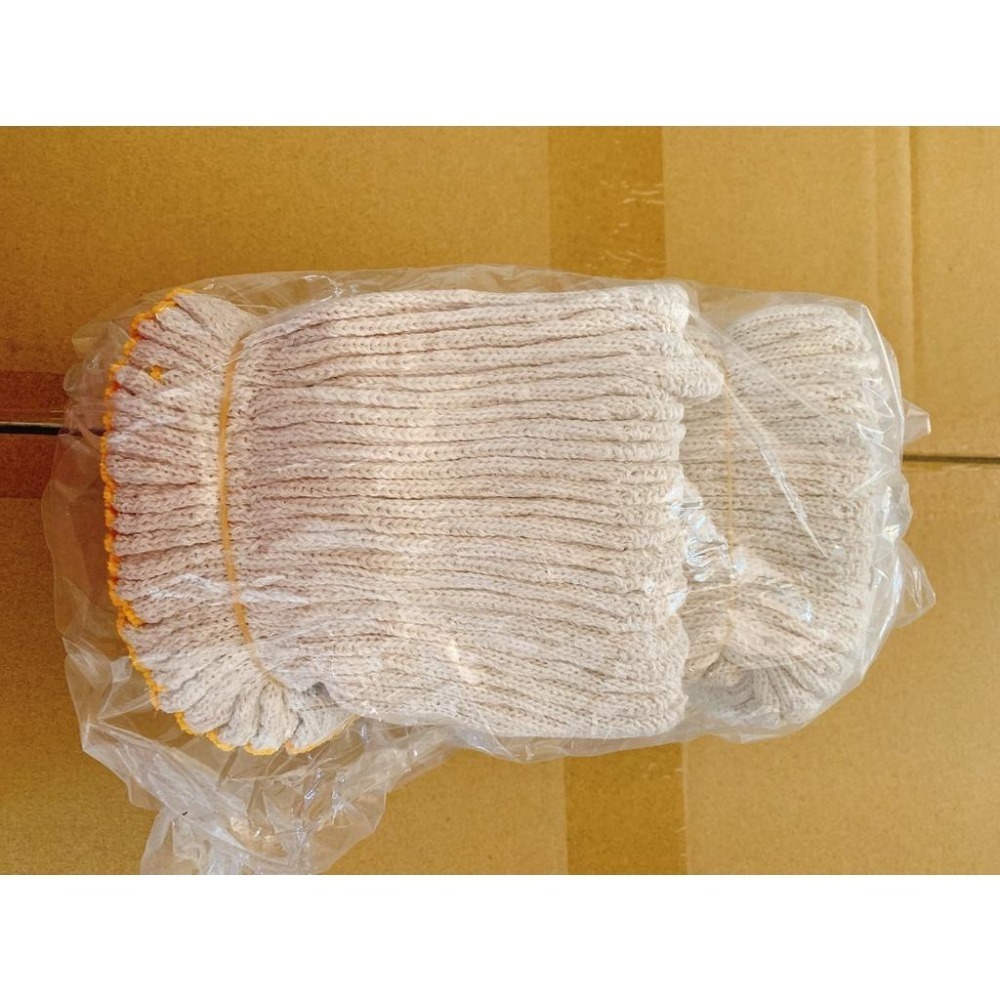 棉紗手套 12雙 （1打）便宜 搬運手套 耐用 工地手套-細節圖2
