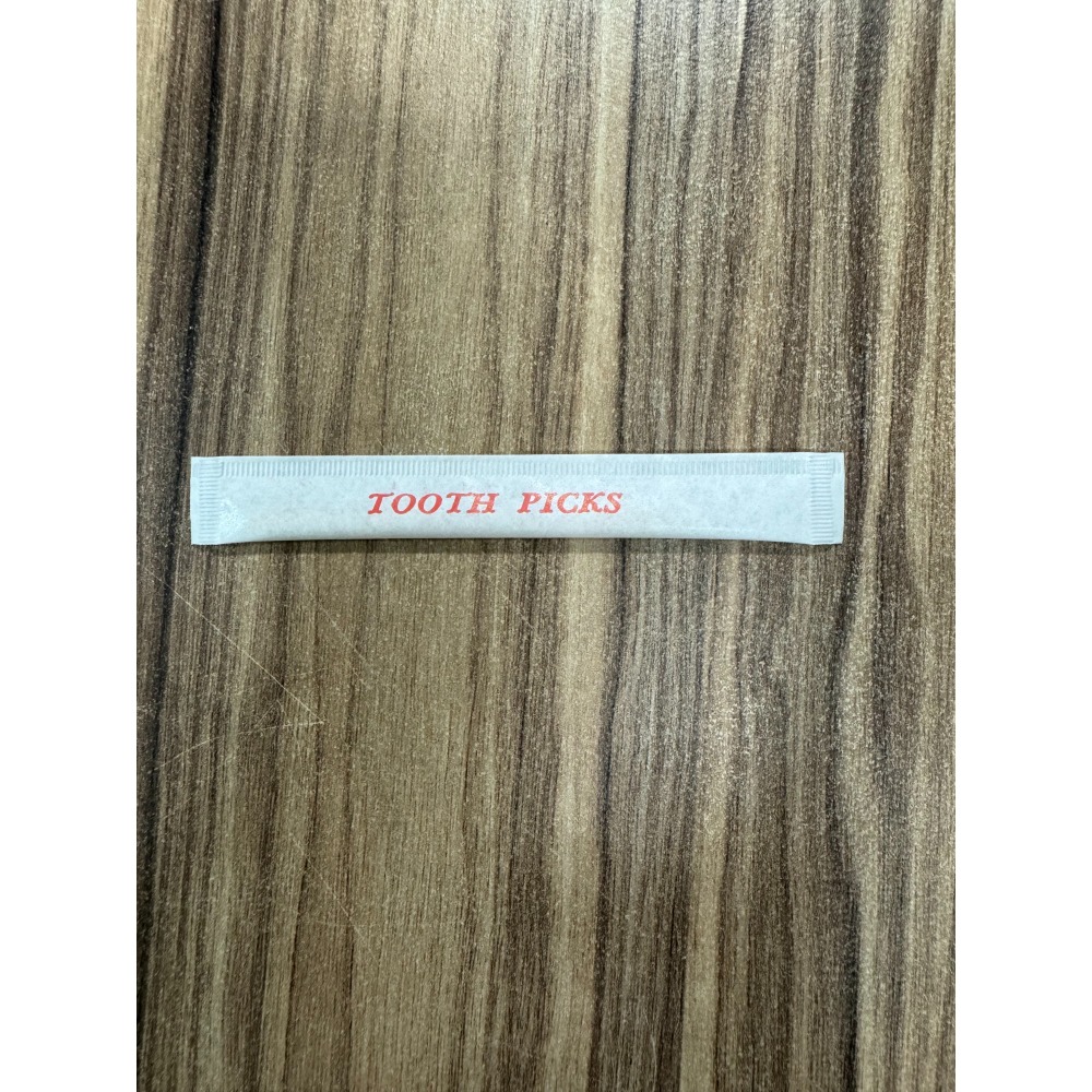 現貨❤單入 紙包 安全牙籤 紙包牙籤-細節圖2