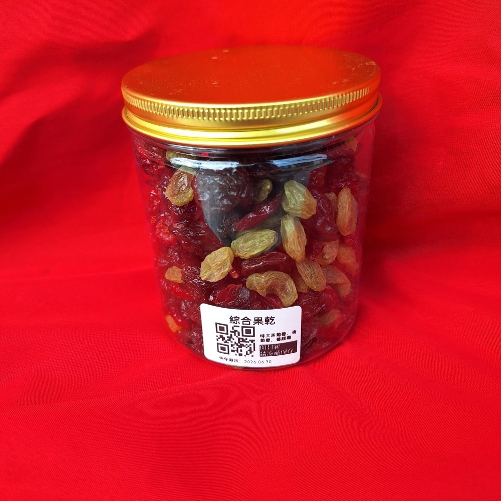 綜合果乾-米樂家255g（特大黑葡萄、青葡萄、蔓越莓）-細節圖2