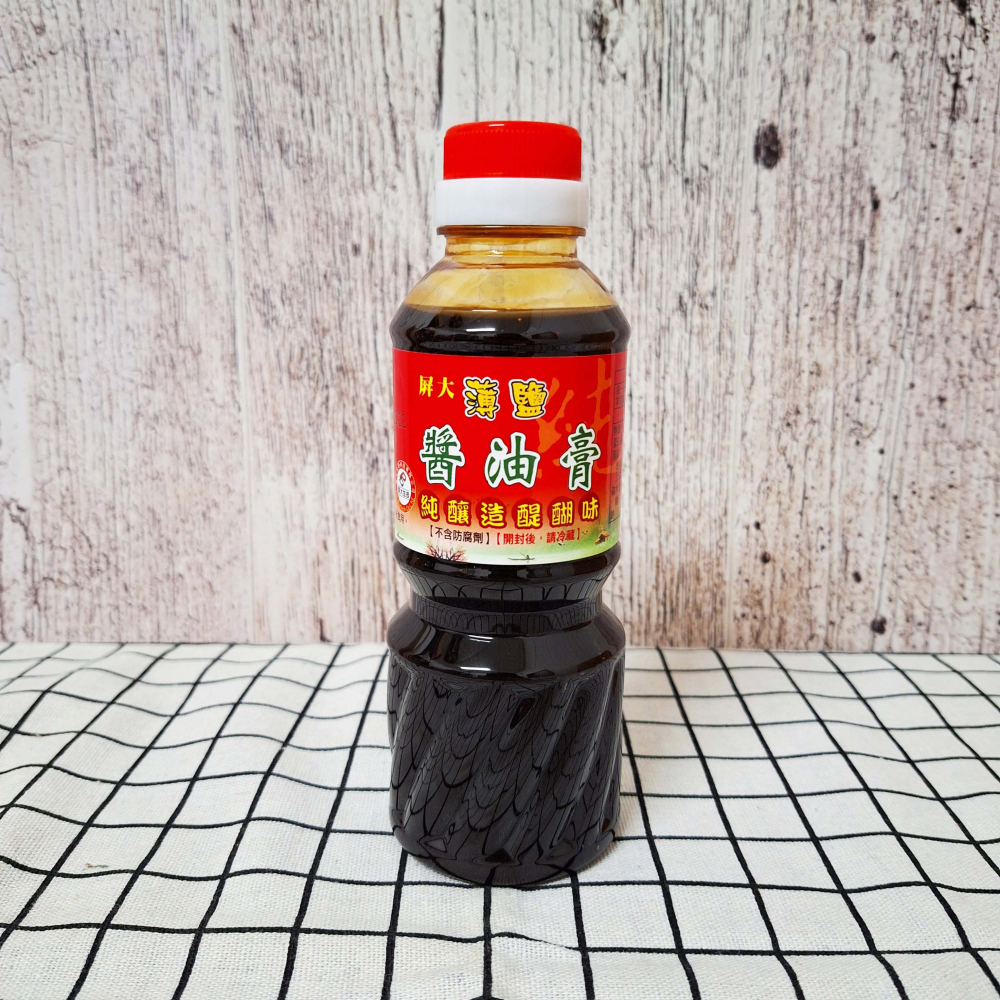 屏大 薄鹽醬油-560ML / 薄鹽油膏-300ML-細節圖2