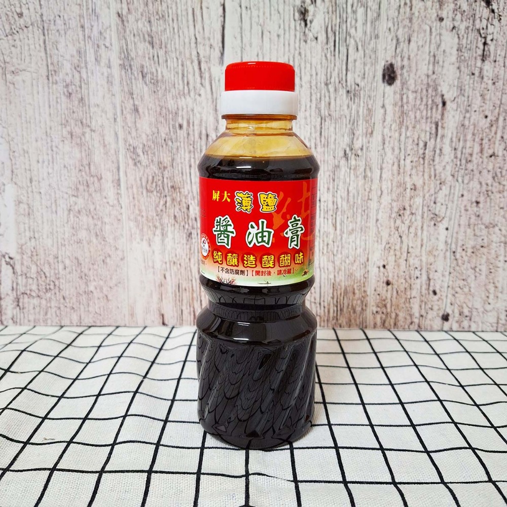 屏大 薄鹽醬油-560ML / 薄鹽油膏-300ML-規格圖5