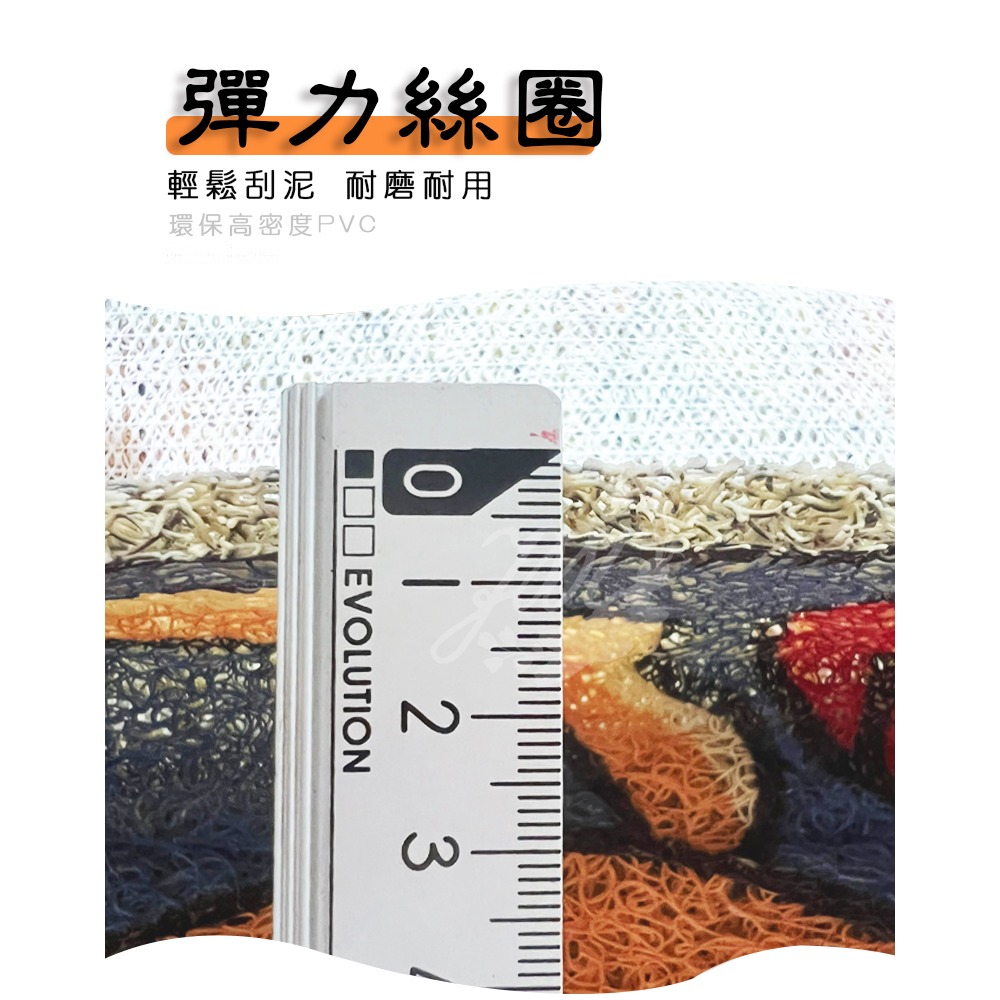 狗狗絲圈地墊 柯基 法鬥 八哥刮泥地墊 異型地墊 寵物墊 大門地墊門口玄關地墊 腳踏墊門墊止滑墊 可任意剪裁-細節圖4
