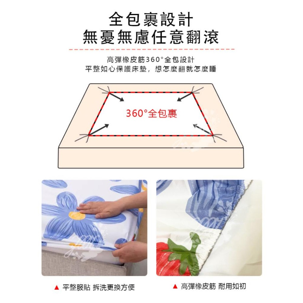 💥台灣出貨100%防水床包 防水枕套 防水TPU 防尿 保潔墊 保潔枕套 單人 雙人雙人加大 可機洗 水洗 透氣 防水-細節圖5