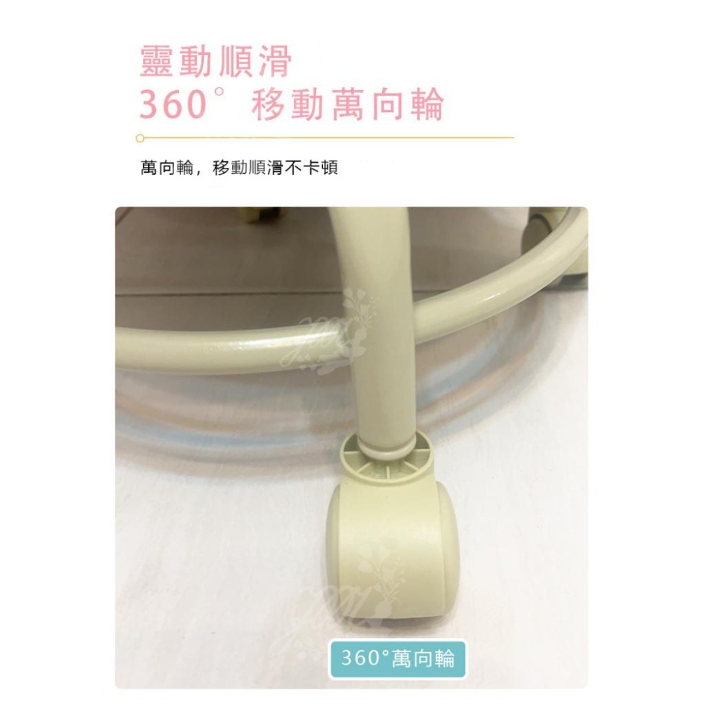 新品上市 台灣出貨 網美貝殼椅凳 滑輪矮凳 小椅子 萬向輪 凳子 矮凳 客廳椅 圓凳 軟坐矮凳-細節圖6