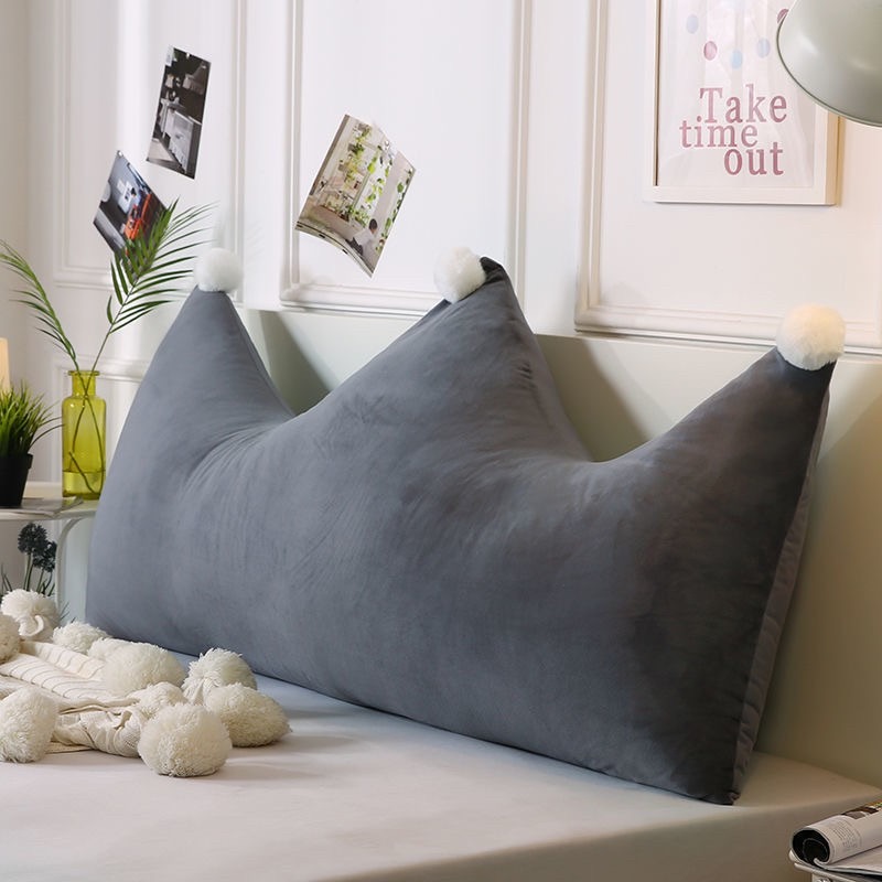 🌟台灣出貨 女神網美專用 夢幻皇冠床頭靠枕 床頭靠墊枕 枕頭 靠墊  靠枕 皇冠 雙人 雙人加大 交換禮物 枕頭 超取-規格圖9