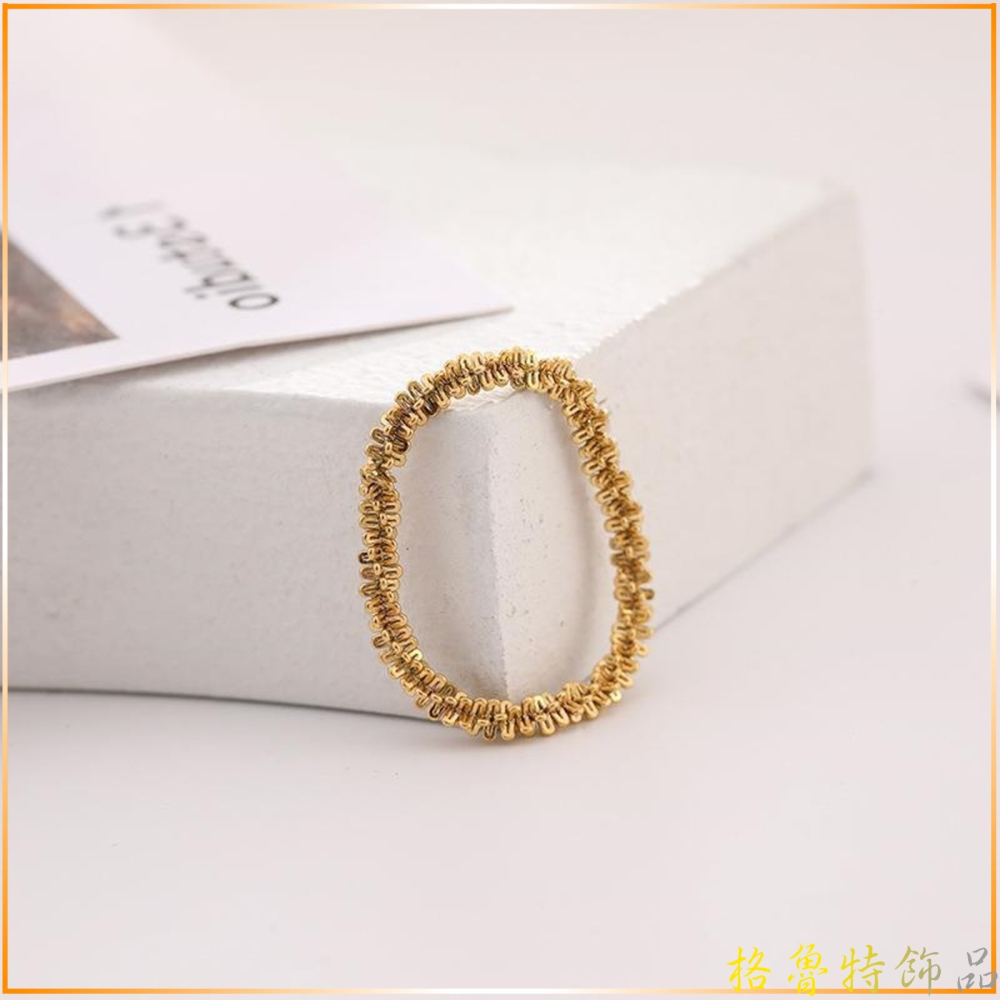 【格魯特】波光粼粼鈦鋼戒指  軟骨戒  不生銹不退色抗過敏 /GWR 11-細節圖4