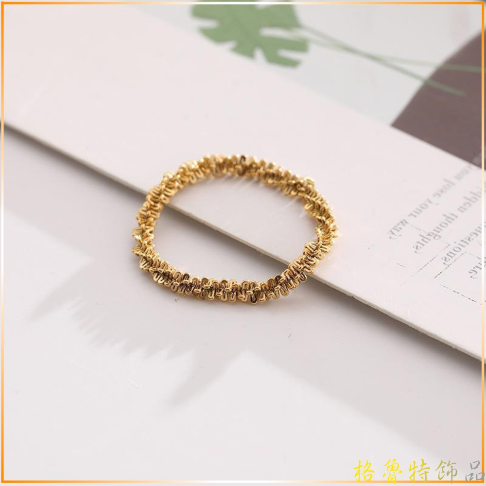 【格魯特】波光粼粼鈦鋼戒指  軟骨戒  不生銹不退色抗過敏 /GWR 11-細節圖6