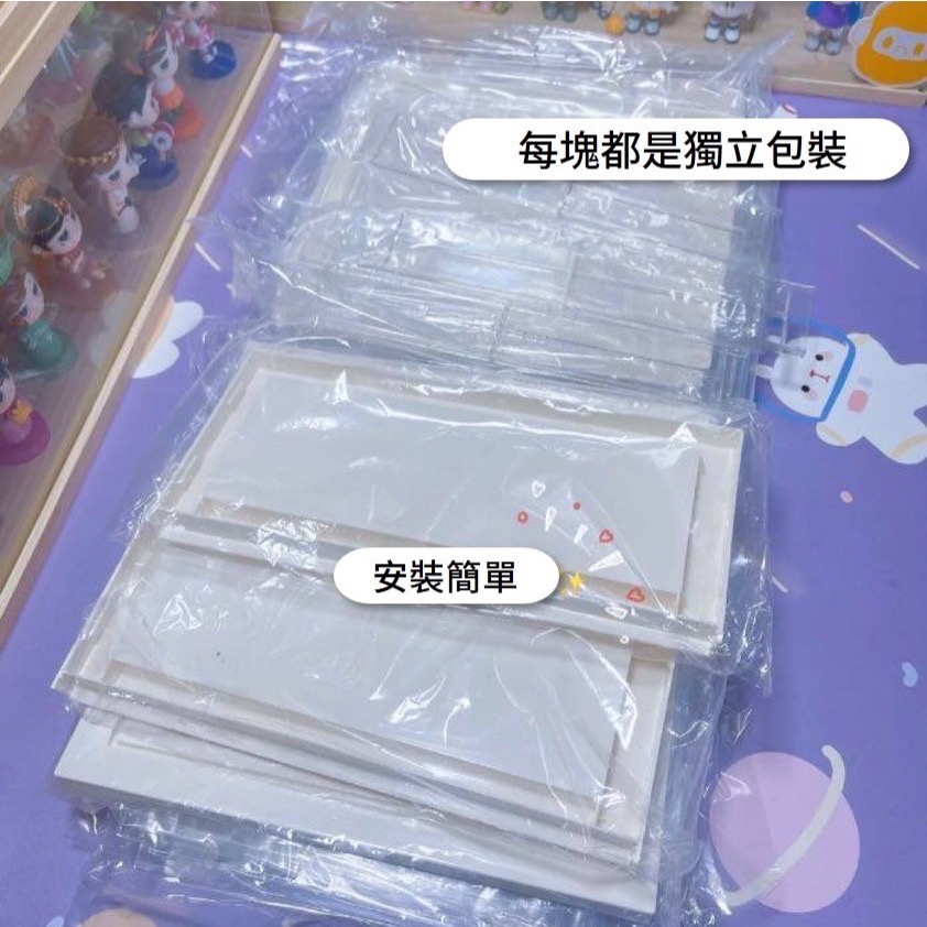 【Little joys 小確幸 】《預購》GOTO展示盒 盲盒模型防塵架 壓克力收納櫃 (全透明款)-細節圖2