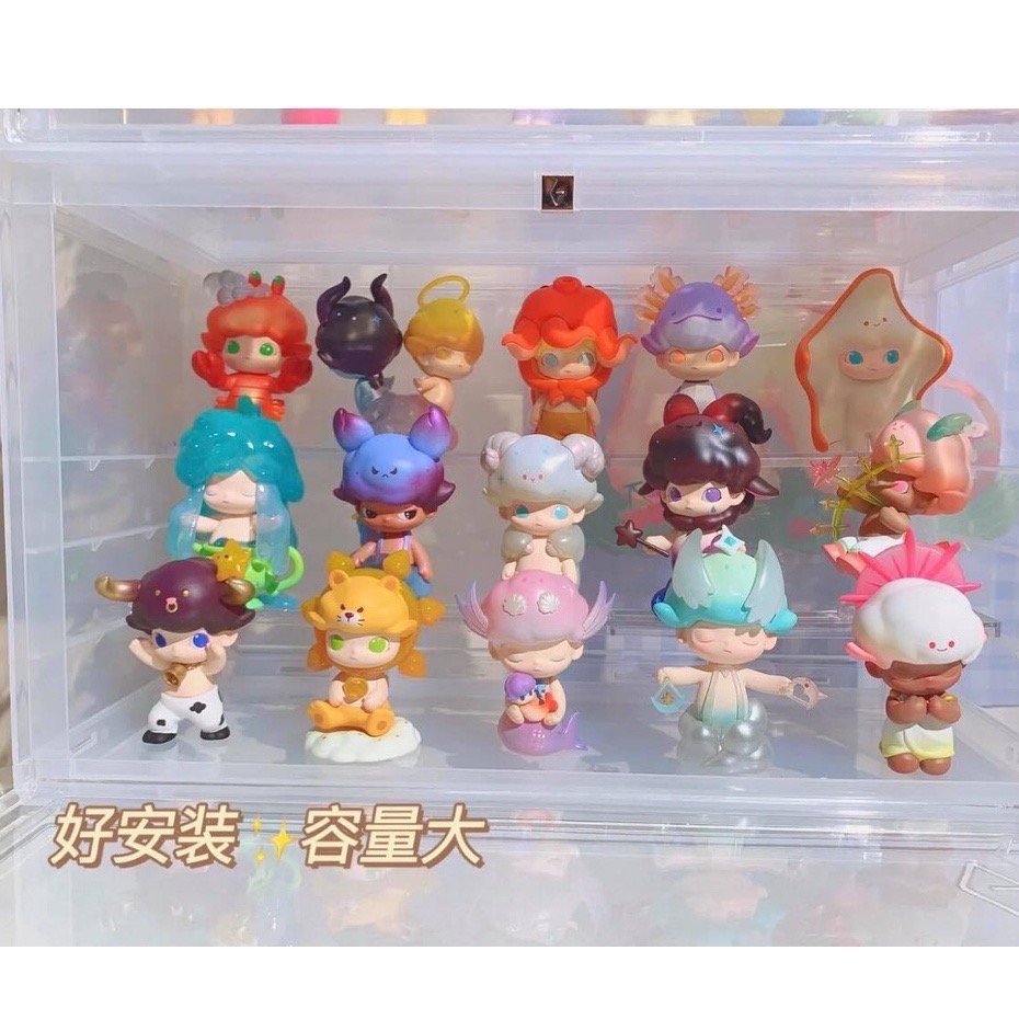 【Little joys 小確幸 】《預購》GOTO展示盒 盲盒模型防塵架 壓克力收納櫃 (全透明款)-細節圖5