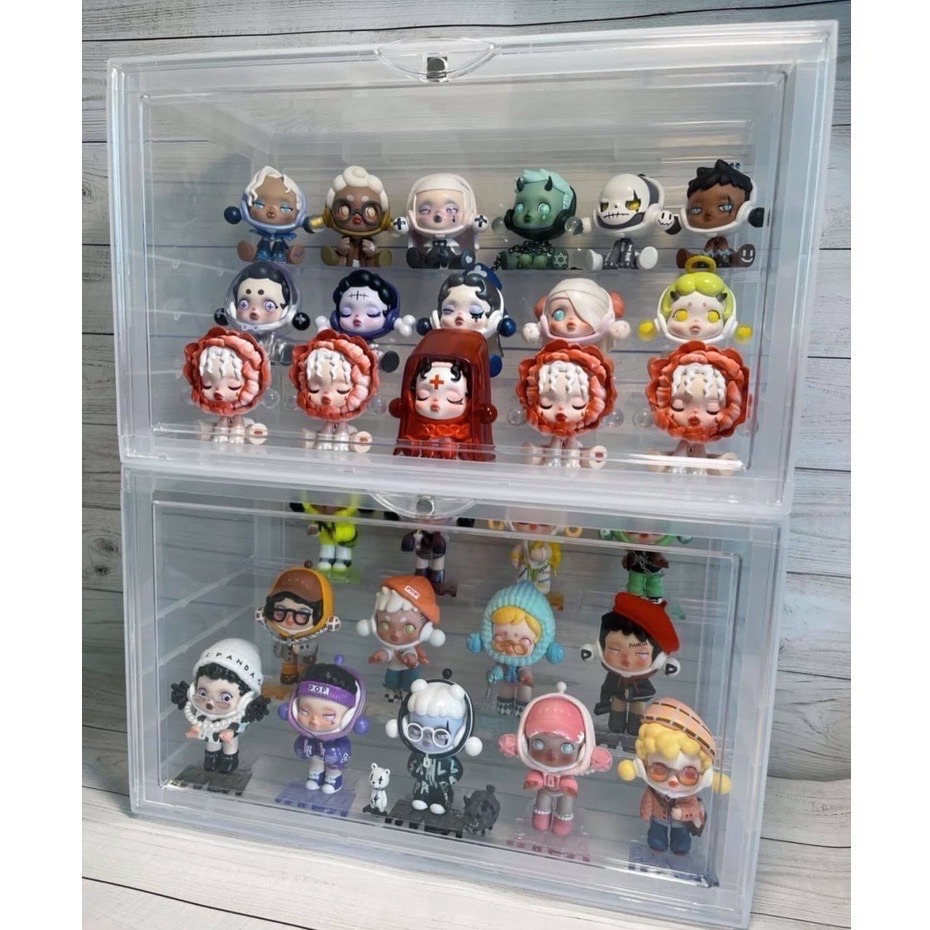 【Little joys 小確幸 】《預購》GOTO展示盒 盲盒模型防塵架 壓克力收納櫃 (全透明款)-細節圖6