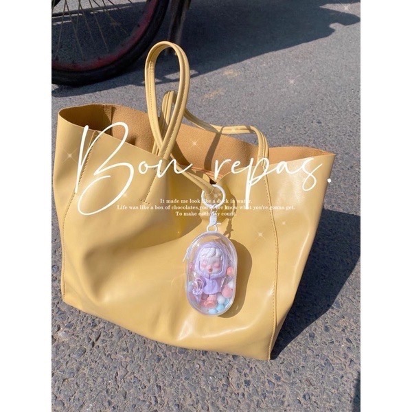 【Little joys 小確幸 】《預購》曬娃膠囊防塵包 盲盒曬娃包 外出透明展示包-細節圖2