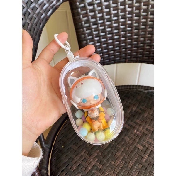 【Little joys 小確幸 】《預購》曬娃膠囊防塵包 盲盒曬娃包 外出透明展示包-細節圖4