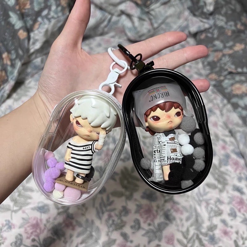 【Little joys 小確幸 】《預購》曬娃膠囊防塵包 盲盒曬娃包 外出透明展示包-細節圖5