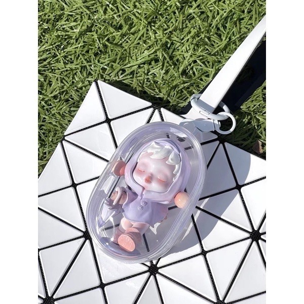 【Little joys 小確幸 】《預購》曬娃膠囊防塵包 盲盒曬娃包 外出透明展示包-細節圖8