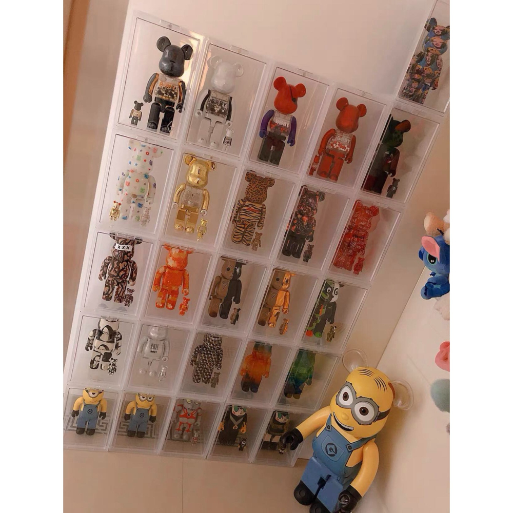 【Little joys 小確幸 】《預購》GOTO展示盒 盲盒模型防塵架 壓克力收納櫃 模型公仔收納盒(全透明款)-細節圖6