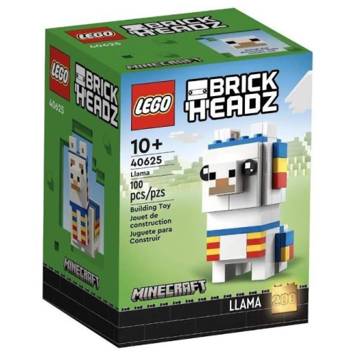 木木玩具 樂高 lego 40625 駱馬 Minecraft 麥塊 草泥馬 brickheadz