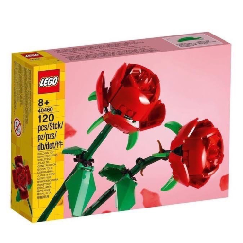 木木玩具 樂高 lego 玫瑰花 40460 一盒兩朵