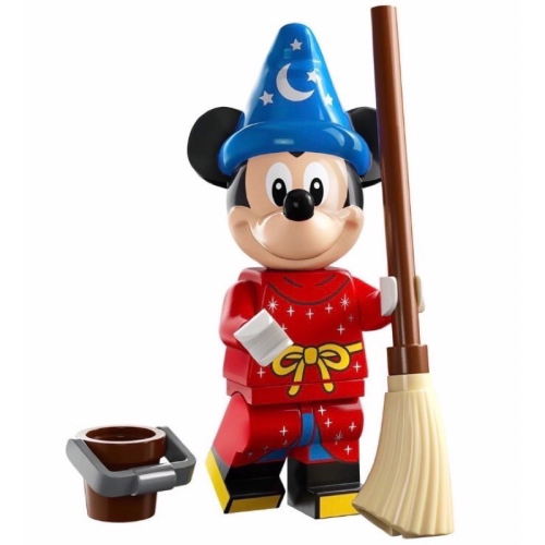 木木玩具 樂高 lego 71038 4號 迪士尼 100週年 人偶包 魔法師米老鼠