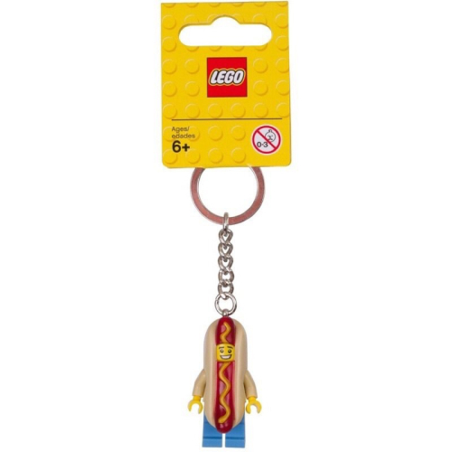 木木玩具 樂高 lego 853571 熱狗人 鑰匙圈