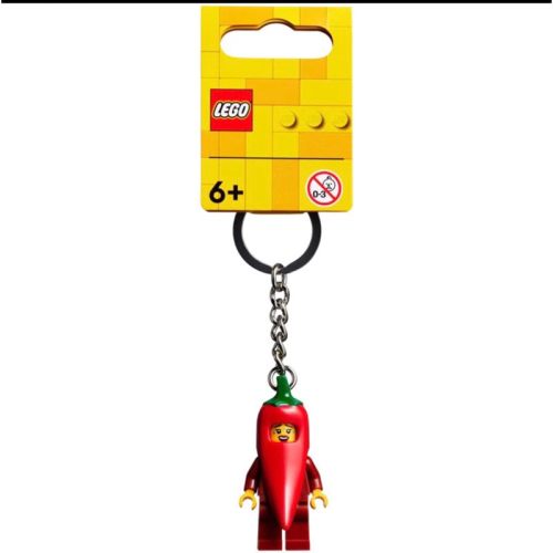 木木玩具 樂高 lego 854234 辣椒女孩 鑰匙圈