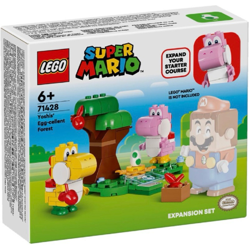 木木玩具 樂高 lego 71428 Super Mario 森林中的耀西和蛋