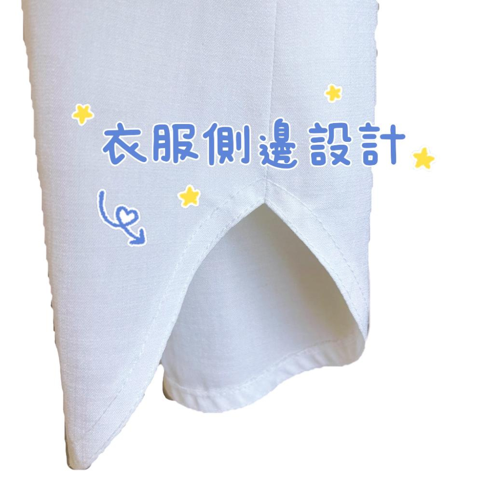 🪝古著🪝經典白色鈕扣襯衫上衣（袖扣有鬆緊設計）vintage復古.Second hand-細節圖3