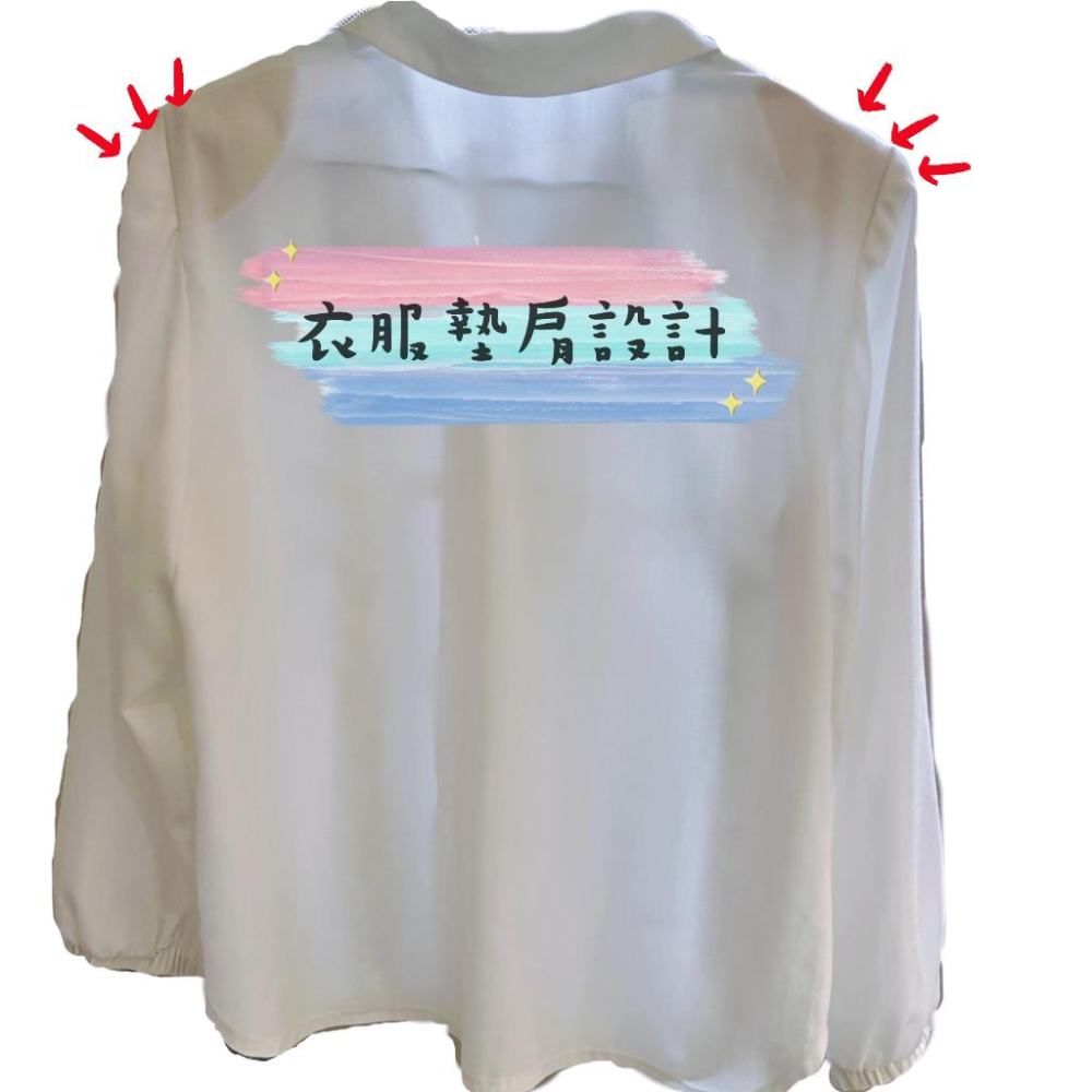 🪝古著🪝經典白色鈕扣襯衫上衣（袖扣有鬆緊設計）vintage復古.Second hand-細節圖4