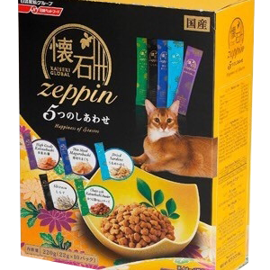 日清PETLINE 5Dish 懷石極品綜合貓糧/貓乾糧/貓咪飼料/貓飼料 220g-22g*10包-細節圖2