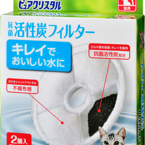 GEX gex 濾心 濾芯 貓咪 淨水飲水器 軟化水質濾棉 水質軟化淨化濾材/遠紅外線水質濾棉/軟水濾心-細節圖5