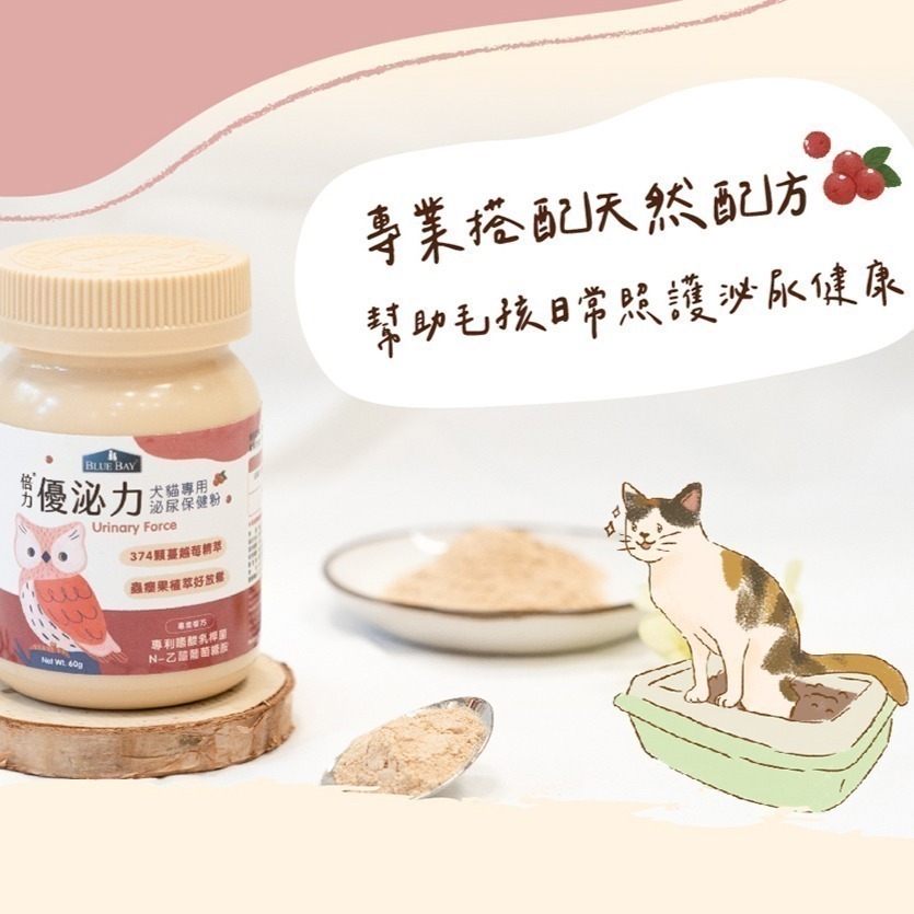倍力 BLUE BAY 寵物保健 犬貓保養品 羊奶粉 鱉蛋爆毛 關節保健 牛磺酸 泌尿保健 排毛粉 益生菌 日常保健-細節圖5