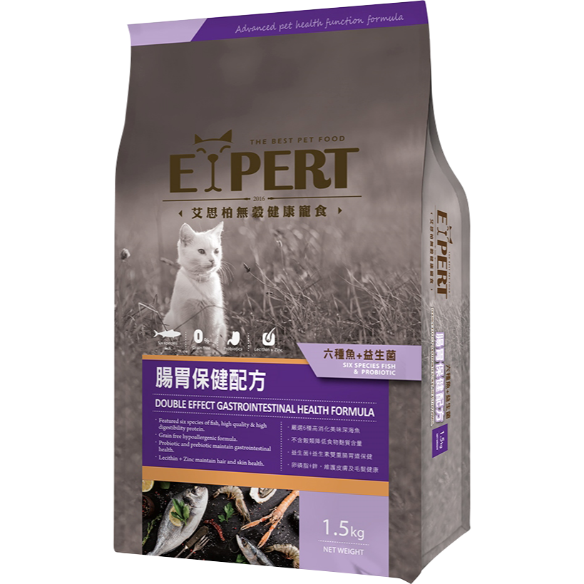 艾思柏 Expert 無穀貓飼料 無穀/貓咪飼料/成貓飼料/貓咪食品/化毛飼料/熟齡貓 1.5kg/6kg-細節圖5