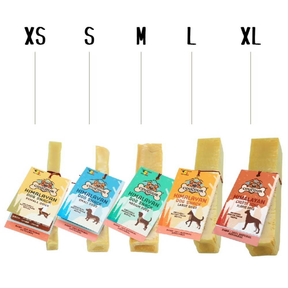 COUCOUR 比利時 咕咕 氂牛起司棒/潔牙/耐咬/狗零食 XS/S/M/L-細節圖3