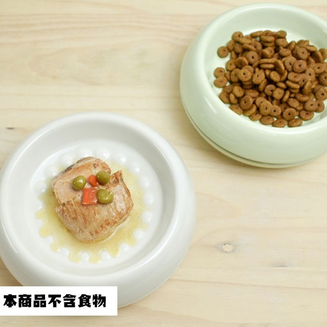 PUMIKZ 波米斯防蟻碗/寵物碗/陶瓷碗/寵物食碗/寵物水碗/防蟻碗-細節圖3