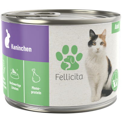 菲利希塔 Fellicita 貓咪無穀主食罐/無穀/新鮮食材/高含肉量/德國罐/貓咪罐頭/貓罐頭/貓主食 200g-細節圖6