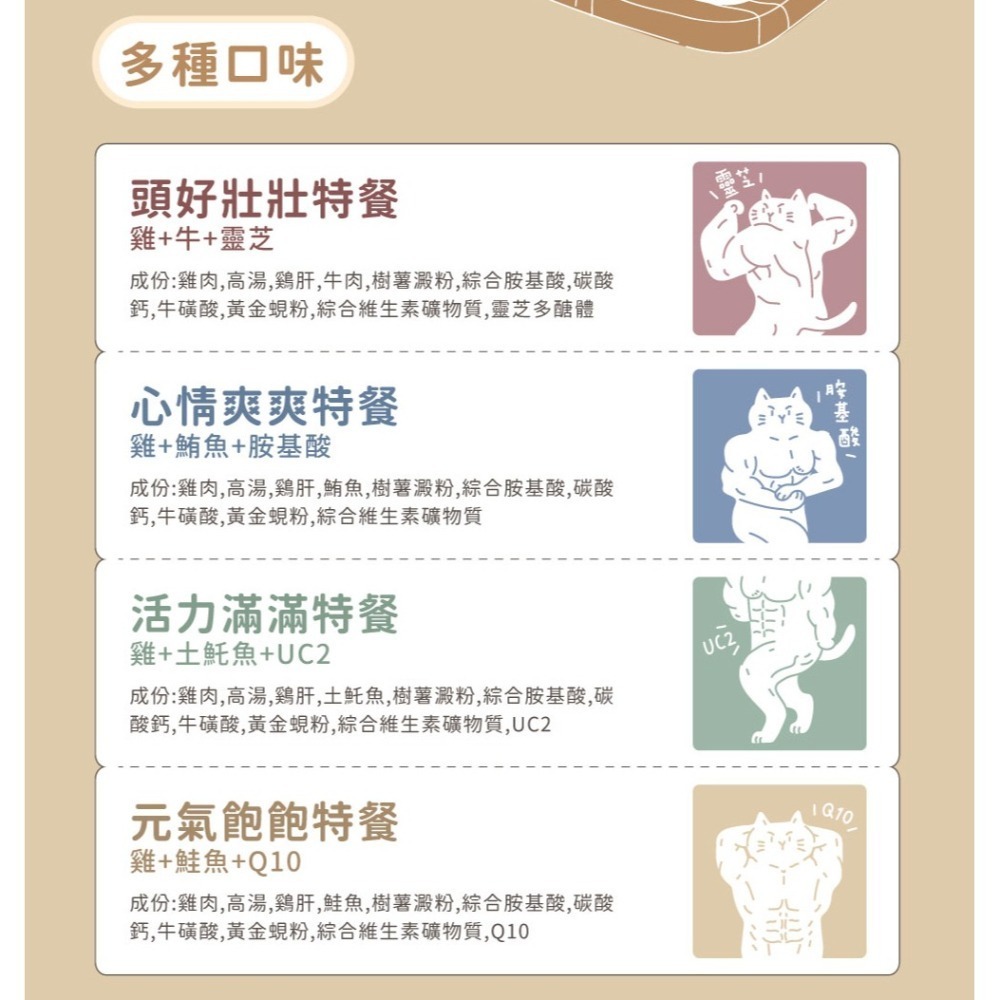 易特廚 Eat’s 饗肉肉餐包/肉泥/無榖/無色素/無香料/機能營養添加/貓主食/貓餐包/貓罐 100g*2/盒-細節圖3