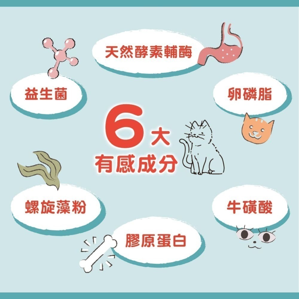 唯寶 貓用機能潔牙餅 機能配方 泌尿道 關節 腸胃 貓咪餅乾 貓餅乾 貓零食 寵物零食 60g-細節圖4