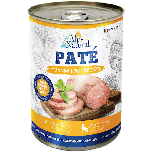 阿爾卑斯 ALPS Natural 狗罐頭 狗罐 全齡犬 肉塊 肉醬 燉肉 400g/415g-細節圖2