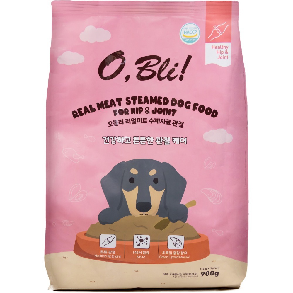 噢比利 O,Bli 狗主食 犬用機能軟飼料 軟飼料 狗飼料 狗糧 好咀嚼 全齡犬 老犬 900g-細節圖3