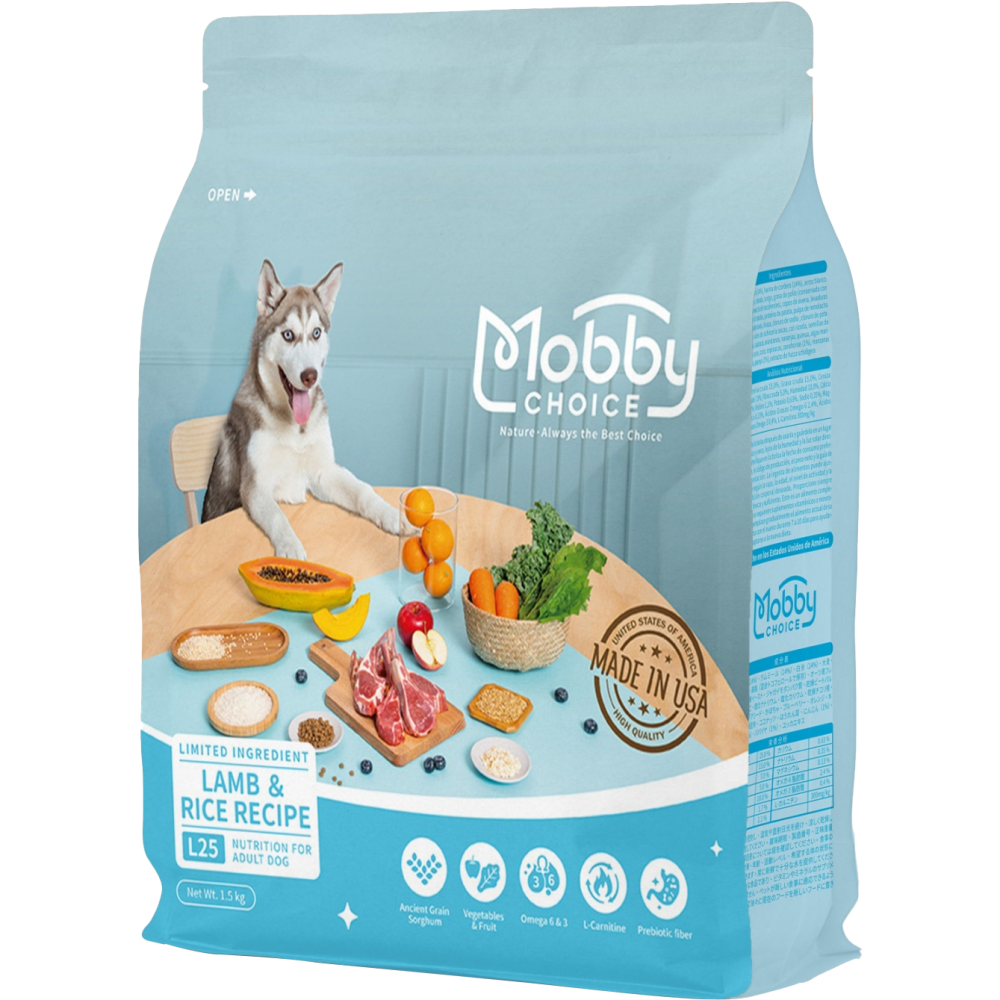 莫比自然食 Mobby 狗主食 狗飼料 莫比飼料 犬糧 成犬 幼犬 1.5kg/7.5kg-細節圖7