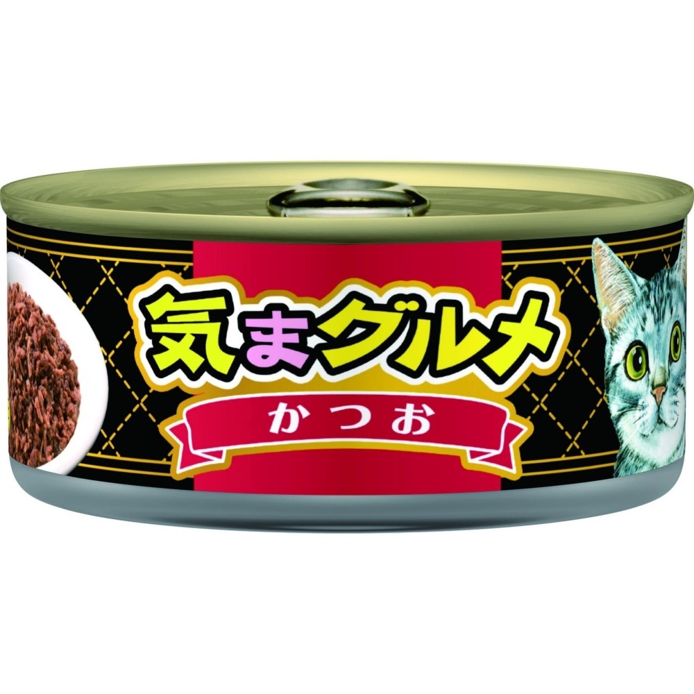 愛喜雅 AIXIA 美食家貓罐 鰹魚 吻仔魚 雞肉 貓咪罐頭 貓罐 貓點心 貓溼食 155g-細節圖2