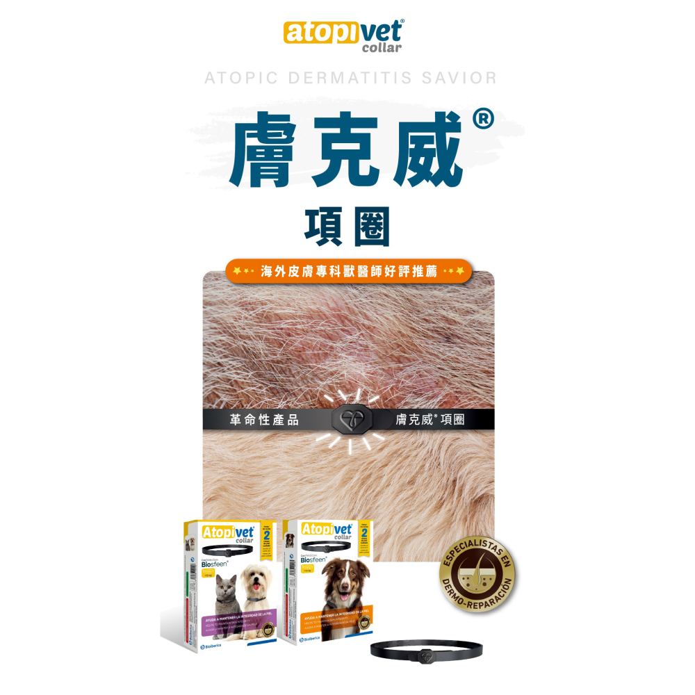 免運 膚克威 AtopiVet 寵物項圈 口服液 犬貓皮膚 寵物保養品 寵物皮膚-細節圖5