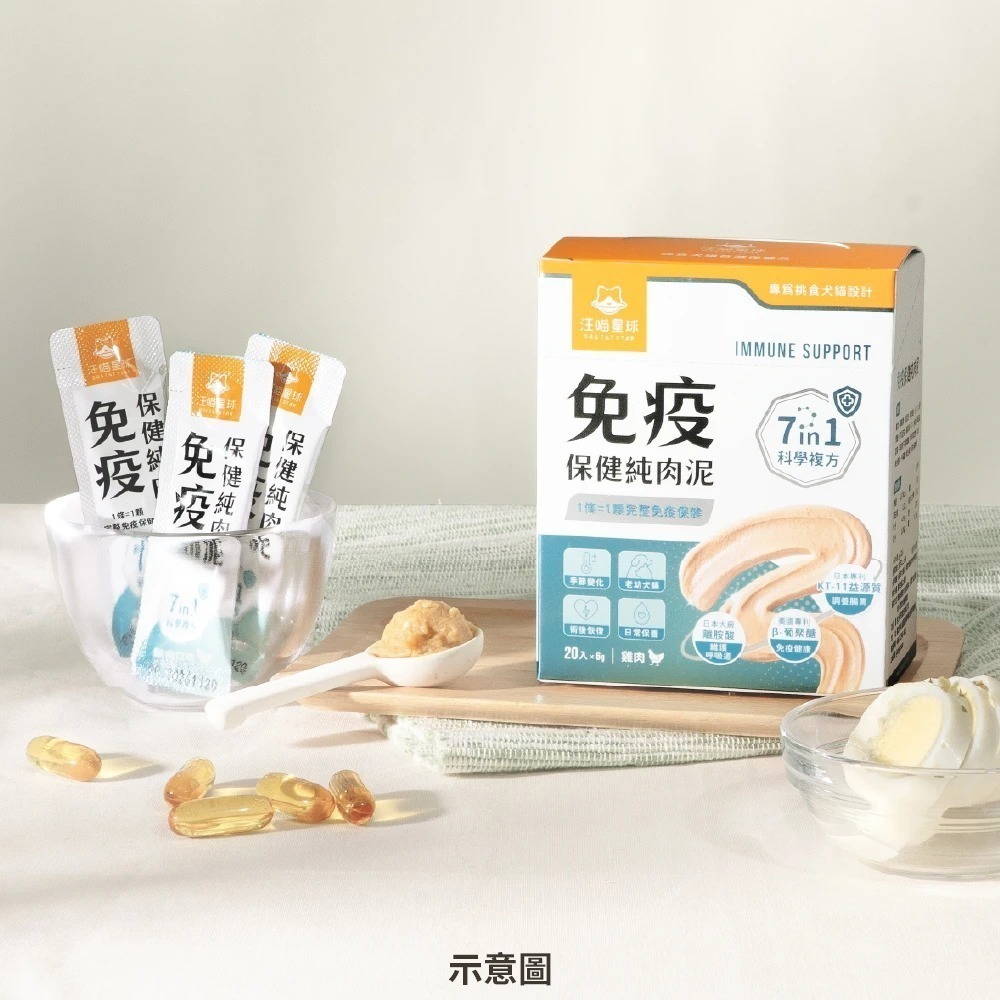 汪喵星球 DogCatStar 無膠純肉泥 保健肉泥 犬貓零食 肉泥條 貓肉泥 犬零食-細節圖3