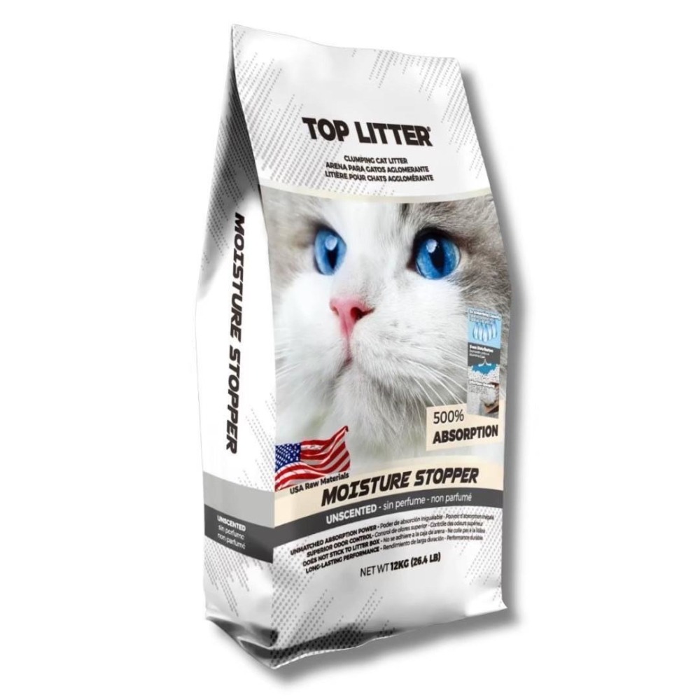 免運 TOP LITTER 美國極冠貓砂 礦砂 膨潤土 貓砂 易凝結 低粉塵 美國貓砂-細節圖2
