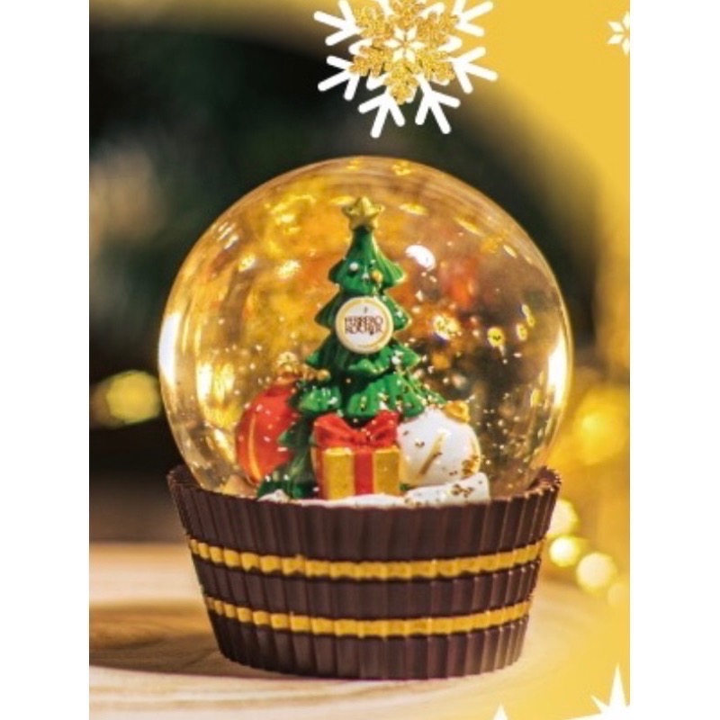 現貨 2023金莎水晶球 2款一組 耶誕禮物-細節圖2