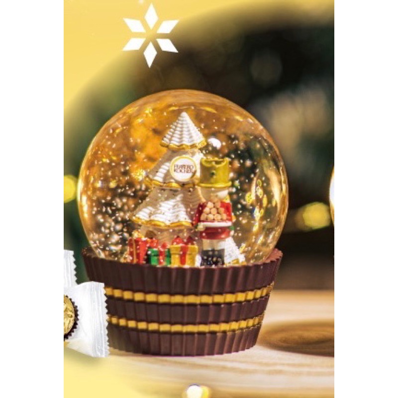 現貨 2023金莎水晶球 2款一組 耶誕禮物-細節圖3