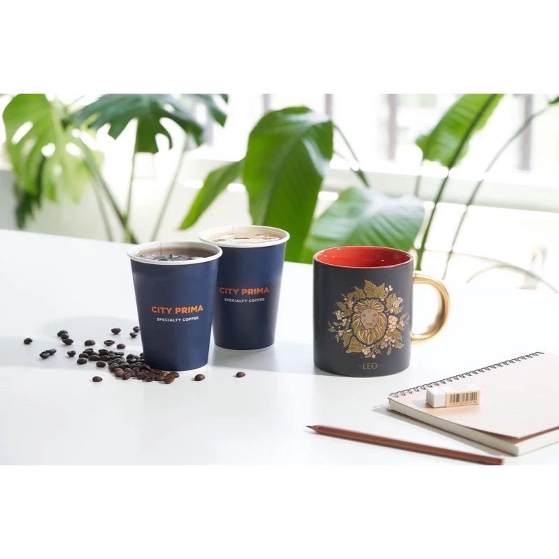 現貨7-11獅子座馬克杯 7-11限量星座馬克杯 獅子座-細節圖2