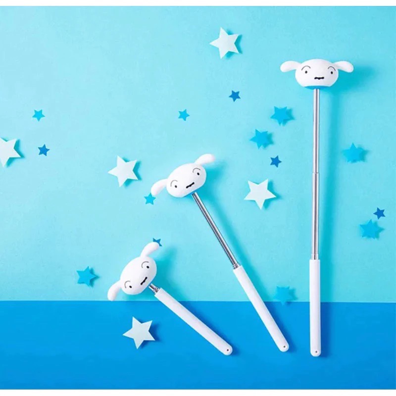 ￼現貨🔥 蠟筆小新小白伸縮SUPERCARD造型悠遊卡 伸縮棒悠遊卡 停車神器-細節圖2