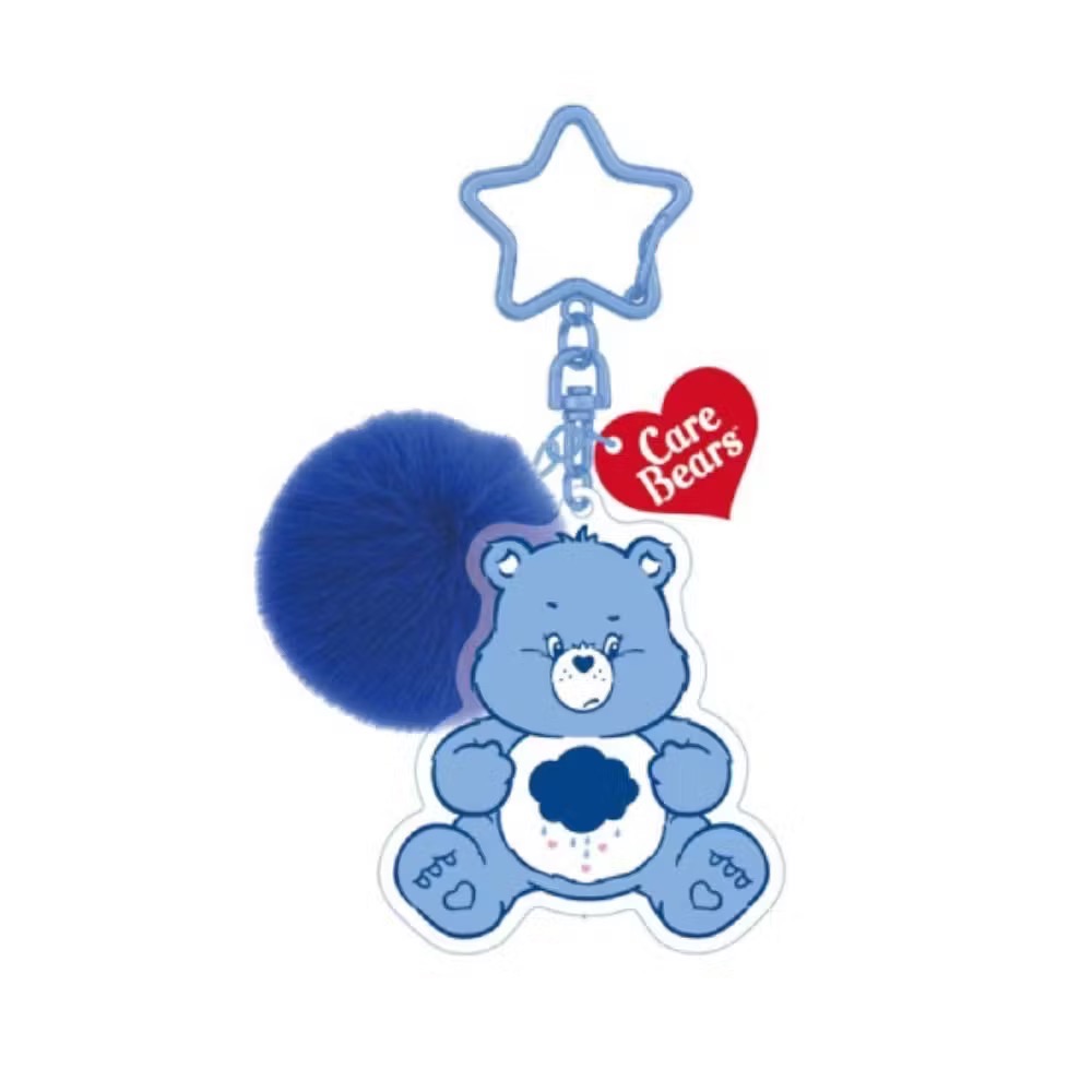 現貨💕Care Bears 毛球造型悠遊卡 彩虹熊愛心熊 Share Bear 生日熊 可愛掛飾 悠遊卡 交通卡-規格圖3