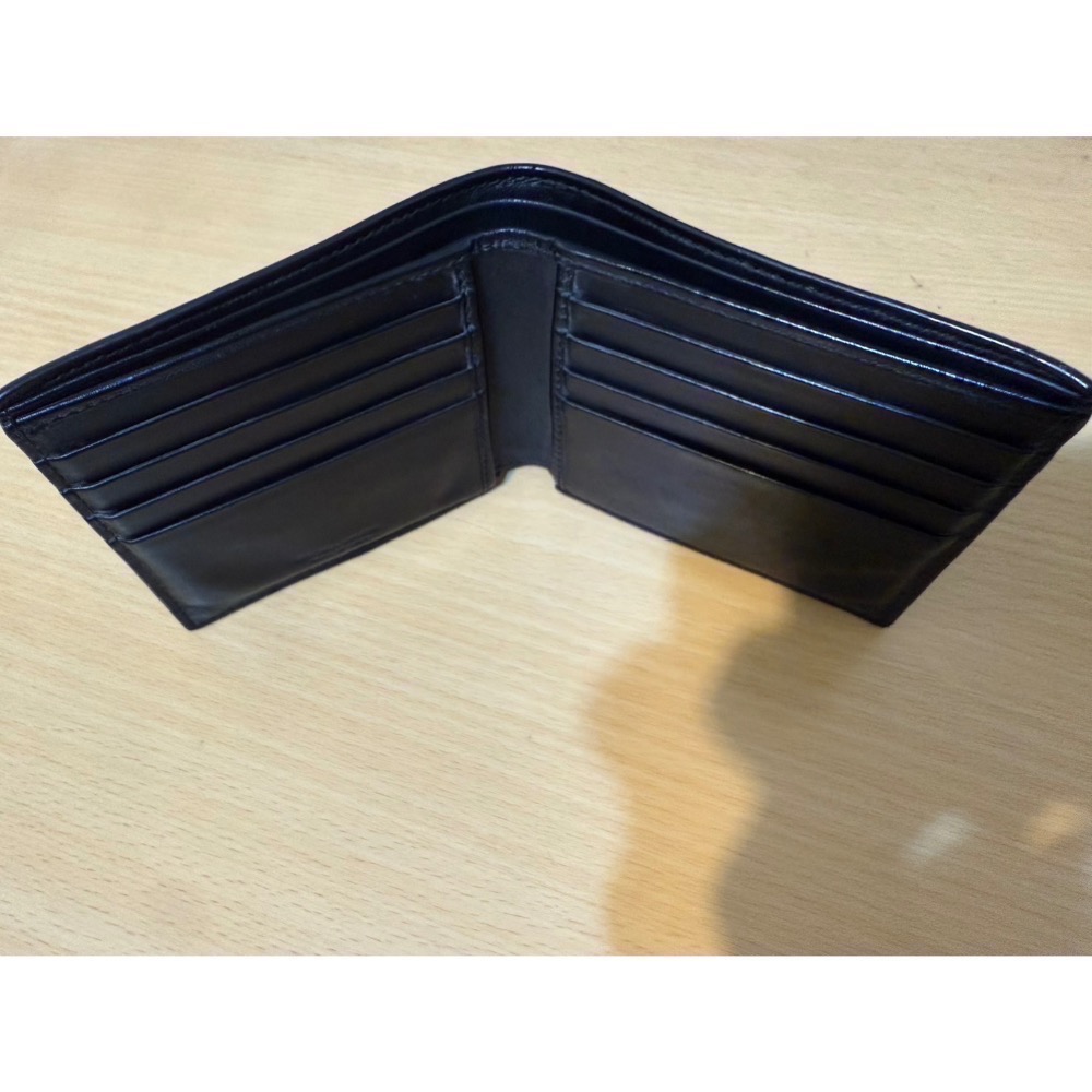 BV Bottega Veneta 八卡皮夾 黑色 短夾 經典編織 對開 Bv短夾-細節圖5