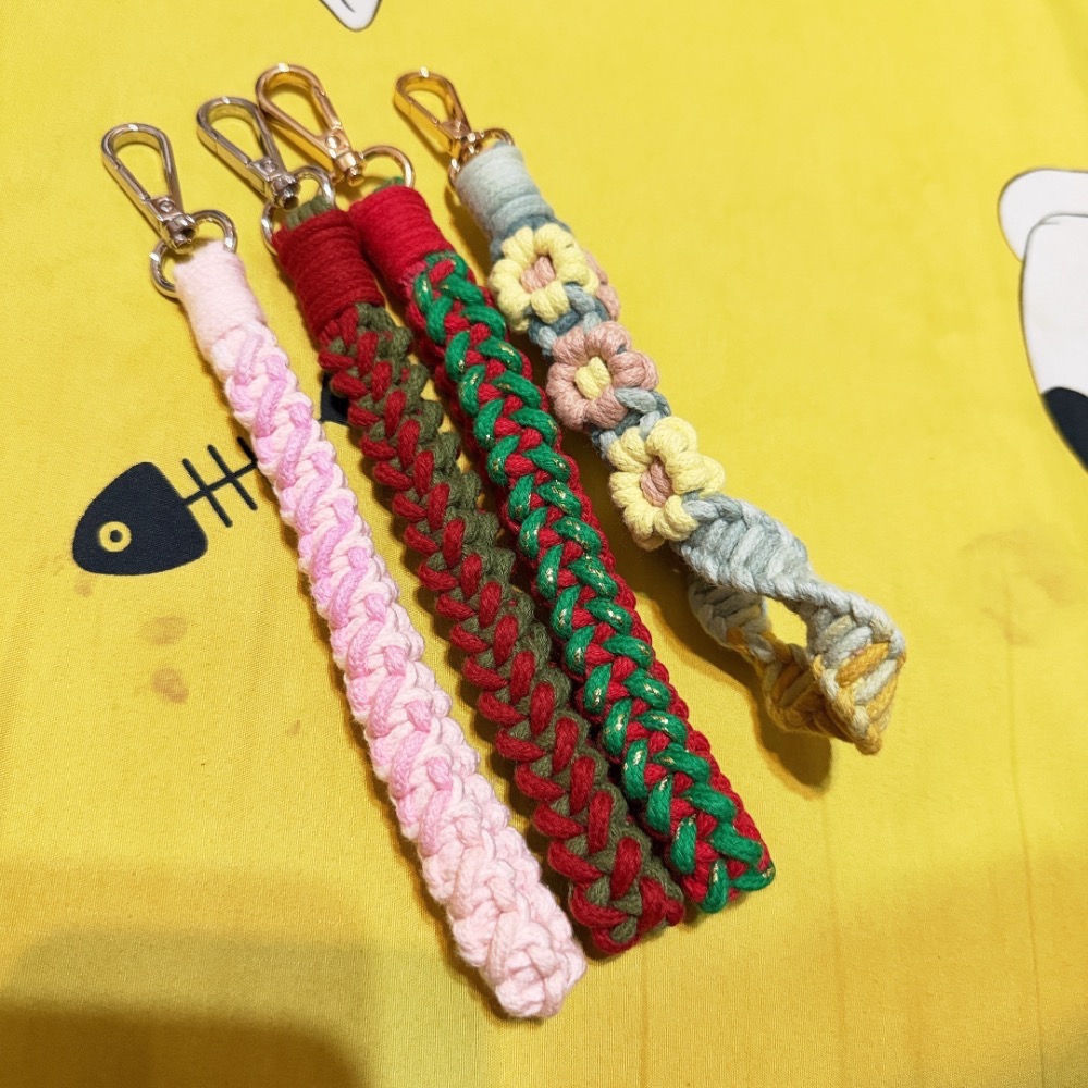 Dudu手作👶🏻手作編織 手腕繩 手機掛繩 手握式掛繩 編織 貓爪手機繩 肉蹼手機繩 肉墊手機繩 貓掌 狗掌-規格圖5